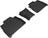 MAXpider Rubber Floor Mats for Mercedes-Benz [Covers Rear (2nd) Row, Black] L1MB11821509