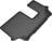 MAXpider Rubber Floor Mats for Mercedes-Benz [Covers Rear (3rd) Row, Black] L1MB12031509
