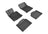 MAXpider Rubber Floor Mats for 2016 2015 2014 Mini Cooper Countryman [Covers Front & Rear Row, Black] L1MN00901509