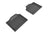 MAXpider Rubber Floor Mats for 2016 2015 2014 Mini Cooper Countryman [Covers Rear (2nd) Row, Black] L1MN00921509