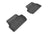 MAXpider Rubber Floor Mats for 2021 2020 2019 2018 2017 2016 2015 2014 Mini Cooper [Covers Rear (2nd) Row, Black] L1MN01021509
