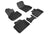 MAXpider Rubber Floor Mats for 2021 2020 2019 2018 2017 Mini Cooper Countryman [Covers Front & Rear Row, Black] L1MN01801509