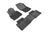 MAXpider Rubber Floor Mats for 2021 2020 2019 2018 2017 2016 2015 2014 2013 2012 2011 Mitsubishi Outlander Sport [Covers Front & Rear Row, Black] L1MT03601509