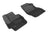 MAXpider Rubber Floor Mats for 2013 2012 2011 2010 Mazda 3 [Covers Front Row, Black] L1MZ01311509