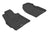 MAXpider Rubber Floor Mats for 2012 2011 2010 2009 2008 2007 Mazda CX-7 [Covers Front Row, Black] L1MZ01611509