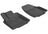 MAXpider Rubber Floor Mats for 2015 2014 2013 2012 2011 2010 2009 2008 2007 Mazda CX-9 [Covers Front Row, Black] L1MZ01711509
