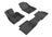 MAXpider Rubber Floor Mats for 3/3 Sport [Covers Front & Rear Row, Black] L1MZ04301509