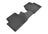 MAXpider Rubber Floor Mats for Scion/Toyota [Covers Rear (2nd) Row, Black] L1MZ04821509