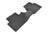 MAXpider Rubber Floor Mats for 2021 2020 2019 2018 2017 2016 Mazda CX-3 [Covers Rear (2nd) Row, Black] L1MZ05121509