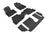 MAXpider Rubber Floor Mats for 2021 2020 2019 2018 2017 2016 Mazda CX-9 [Covers Front & Both Rear Rows, Black] L1MZ05701509