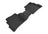 MAXpider Rubber Floor Mats for CX-3/CX-5 [Covers Rear (2nd) Row, Black] L1MZ05821509