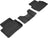 MAXpider Rubber Floor Mats for Mazda [Covers Rear (2nd) Row, Black] L1MZ06721509