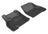 MAXpider Rubber Floor Mats for 2012 2011 Nissan LEAF [Covers Front Row, Black] L1NS04911509