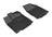 MAXpider Rubber Floor Mats for INFINITI/Nissan [Covers Front Row, Black] L1NS05811509