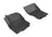 MAXpider Rubber Floor Mats for 2019 2018 2017 2016 2015 2014 2013 2012 2011 2010 2009 2008 2007 2006 2005 Nissan Frontier [Covers Front Row, Black] L1NS06111509
