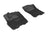 MAXpider Rubber Floor Mats for 2015 2014 2013 2012 2011 2010 2009 Nissan Titan [Covers Front Row, Black] L1NS06311509