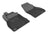 MAXpider Rubber Floor Mats for 2017 2016 2015 2014 2013 2012 2011 Nissan Juke [Covers Front Row, Black] L1NS06411509