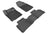 MAXpider Rubber Floor Mats for 2015 2014 2013 Nissan Altima [Covers Front & Rear Row, Black] L1NS07301509