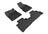 MAXpider Rubber Floor Mats for 2018 2017 2016 2015 Nissan Murano [Covers Front & Rear Row, Black] L1NS08301509