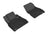MAXpider Rubber Floor Mats for 2019 2018 2017 2016 2015 2014 Nissan Versa Note [Covers Front Row, Black] L1NS08711509