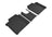 MAXpider Rubber Floor Mats for 2019 2018 2017 2016 2015 2014 Nissan Versa Note [Covers Front Row, Black] L1NS08721509