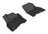 MAXpider Rubber Floor Mats for 2019 2018 2017 2016 2015 2014 2013 Nissan LEAF [Covers Front Row, Black] L1NS09311509