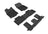 MAXpider Rubber Floor Mats for 2020 2019 2018 2017 2016 2015 2014 Nissan Rogue [Covers Front & Rear Row, Black] L1NS10101509