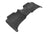 MAXpider Rubber Floor Mats for Cayenne/Touareg [Covers Rear (2nd) Row, Black] L1PO01021509