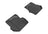 MAXpider Rubber Floor Mats for 2012 2011 2010 2009 2008 2007 2006 2005 Porsche 911 [Covers Rear (2nd) Row, Black] L1PO01121509