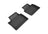MAXpider Rubber Floor Mats for 2021 2020 2019 2018 2017 Porsche Panamera [Covers Rear (2nd) Row, Black] L1PO01721509