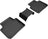 MAXpider Rubber Floor Mats for 2021 2020 2019 Porsche Cayenne [Covers Rear (2nd) Row, Black] L1PO01921509