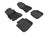 MAXpider Rubber Floor Mats for Legacy/Outback [Covers Front & Rear Row, Black] L1SB01301509
