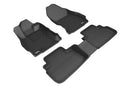 MAXpider Rubber Floor Mats for 2021 2020 2019 Subaru Forester [Covers Front & Rear Row, Black] L1SB02401509