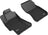MAXpider Rubber Floor Mats for 2014 2013 2012 2011 2010 2009 2008 Subaru Impreza [Covers Front Row, Black] L1SB02511509