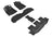 MAXpider Rubber Floor Mats for 2021 2020 2019 Subaru Ascent [Covers 1st 2nd & 3rd Row, Black] L1SB02601509