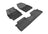 MAXpider Rubber Floor Mats for 2015 2014 2013 Scion xB [Covers Front & Rear Row, Black] L1SC00501509