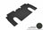 MAXpider Rubber Floor Mats for 2021 2020 2019 2018 2017 2016 Tesla X [Covers Rear (2nd) Row, Black] L1TL00121509