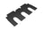 MAXpider Rubber Floor Mats for 2017 2016 Tesla X [Covers Rear (2nd) Row, Black] L1TL00221509