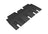 MAXpider Rubber Floor Mats for 2021 2020 2019 2018 2017 Tesla X [Covers Rear (2nd) Row, Black] L1TL00521509