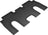 MAXpider Rubber Floor Mats for 2018 2017 2016 Tesla X [Covers Rear (2nd) Row, Black] L1TL00821509