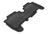 MAXpider Rubber Floor Mats for xD/Yaris [Covers Rear (2nd) Row, Black] L1TY02421509
