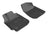 MAXpider Rubber Floor Mats for 2008 2007 2006 2005 2004 2003 Toyota Matrix [Covers Front Row, Black] L1TY04311509