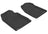 MAXpider Rubber Floor Mats for 2012 2011 2010 2009 2008 2007 2006 2005 Toyota Avalon [Covers Front Row, Black] L1TY05511509