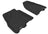MAXpider Rubber Floor Mats for 2012 2011 Toyota Sienna [Covers Front Row, Black] L1TY05611509