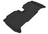 MAXpider Rubber Floor Mats for 2011 2010 2009 2008 2007 Toyota Yaris [Covers Rear (2nd) Row, Black] L1TY07221509
