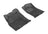 MAXpider Rubber Floor Mats for 2015 2014 2013 2012 Toyota Tacoma [Covers Front Row, Black] L1TY09011509