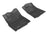 MAXpider Rubber Floor Mats for 2015 2014 2013 2012 Toyota Tacoma [Covers Front Row, Black] L1TY09111509