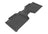 MAXpider Rubber Floor Mats for 2021 2020 2019 2018 2017 2016 2015 2014 2013 2012 Toyota Tacoma [Covers Rear (2nd) Row, Black] L1TY09121509