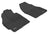 MAXpider Rubber Floor Mats for Prius/Prius V [Covers Front Row, Black] L1TY09211509