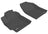 MAXpider Rubber Floor Mats for 2015 2014 2013 2012 Toyota Prius C [Covers Front Row, Black] L1TY09511509